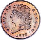½ Cent "Classic Head Half Cent"