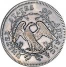 1 Dollar "Flowing Hair Dollar"