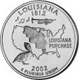 ¼ Dollar "Washington Quarter" (Louisiana)