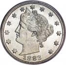 5 Cents "Liberty Nickel" (without "CENTS")