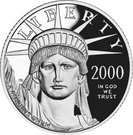 50 Dollars "American Platinum Eagle" (Bullion Coinage)