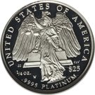 25 Dollars "American Platinum Eagle" (Bullion Coinage)