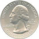 1/4 Dollar  "Washington Quarter" (Hot Springs National Park - Silver 5oz Bullion)