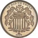 5 Cents "Union Shield"
