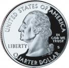 ¼ Dollar "Washington Quarter" (Louisiana - Silver Proof)