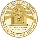 10 Dollars (Lou Hoover; Bullion Coinage)