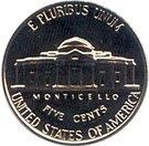 5 Cents "Jefferson Nickel" (1st portrait)