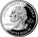 ¼ Dollar 'Washington Quarter' (Great Sand Dunes, Colorado - Silver Proof)
