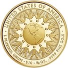 10 Dollars (Patricia Nixon; Bullion Coinage)