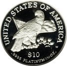 10 Dollars "American Platinum Eagle" (Bullion Coinage)