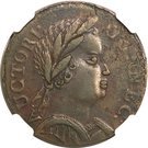Copper "African Head"