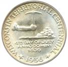 ½ Dollar (Wisconsin Territorial Centennial)