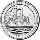 ¼ Dollar "Washington Quarter" (Vicksburg National Military Park, Mississippi)