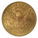 5 Dollars "Liberty / Coronet Head - Half Eagle" (With motto)