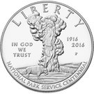 1 Dollar (100th Anniversary of the National Park Service)
