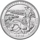 ¼ Dollar 'Washington Quarter' (Theodore Roosevelt National Park, North Dakota)