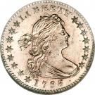 ½ Dime "Draped Bust Half Dime" (small eagle)