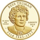 10 Dollars (Elizabeth "Bess" Truman; Bullion Coinage)