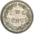 2 Cents "1836" (Pattern)