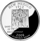 ¼ Dollar "Washington Quarter" (New Mexico - Silver Proof)
