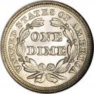 1 Dime "Seated Liberty Dime" (with stars and date arrows)