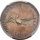 10 Cents "1792 Disme" (Pattern)