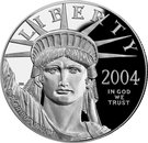 100 Dollars "American Platinum Eagle" (Bullion Coinage)