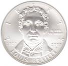 1 Dollar (Louis Braille Bicentennial)