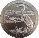 ¼ Dollar "Washington Quarter" (Bombay Hook National Wildlife Refuge, Delaware - Silver 5oz Bullion)