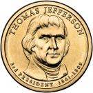 1 Dollar (Thomas Jefferson)