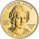 10 Dollars (Letitia Tyler; Bullion Coinage)