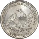½ Dollar "Capped Bust Half Dollar" (HALF DOL. below eagle)