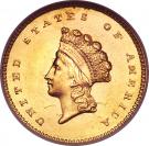 1 Dollar "Small Indian Head" (Type 2)