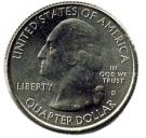 ¼ Dollar "Washington Quarter" (White Mountain National Forest, New Hampshire)