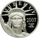 100 Dollars "American Platinum Eagle" (Bullion Coinage)