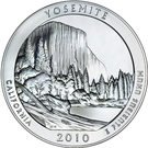 ¼ Dollar "Washington Quarter" (Yosemite National Park - Silver 5oz Bullion)