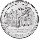 ¼ Dollar 'Washington Quarter' (Harpers Ferry National Historical Park, West Virginia)