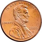 1 Cent "Lincoln Cent" (Professional Life)