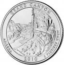 ¼ Dollar "Washington Quarter" (Grand Canyon, Arizona - Silver Proof)