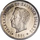 5 Cents - Kalākaua