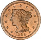 1 Cent "Liberty Head/Braided Hair Cent"