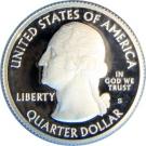 ¼ Dollar 'Washington Quarter' (Blue Ridge Parkway, North Carolina - Silver Proof)