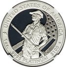 100 Dollars "American Platinum Eagle" (Bullion Coinage)