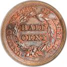 ½ Cent "Braided Hair - Half Cent"