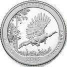 ¼ Dollar 'Washington Quarter' (Kisatchie National Forest, Louisiana)