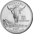 ¼ Dollar "Washington Quarter" (Montana)