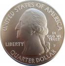 ¼ Dollar "Washington Quarter" (Bombay Hook National Wildlife Refuge, Delaware - Silver 5oz Bullion)