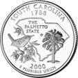 ¼ Dollar "Washington Quarter" (South Carolina)