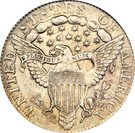 1 Dime "Draped Bust Dime" (Heraldic eagle)