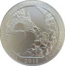 ¼ Dollar "Washington Quarter" (Blue Ridge Parkway, North Carolina - Silver 5oz Bullion)